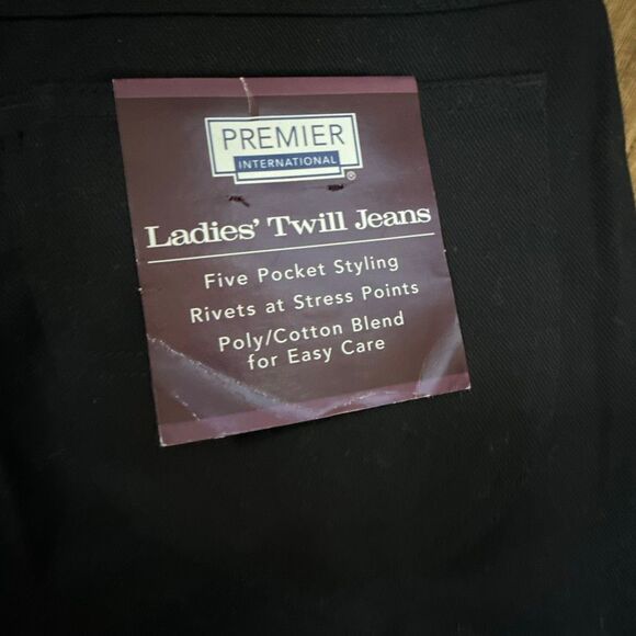 Premier International Women’s Twill Slim Jeans Size 16 NWT - Picture 6 of 6
